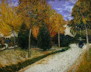 Sti i parken ved Arles, 1888 swed